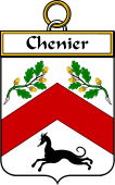 French Coat of Arms Badge for Chenier