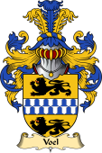 Welsh Family Coat of Arms (v.23) for Voel (of Haverfordwest, Pembrokeshire)