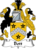 English Coat of Arms for Bott