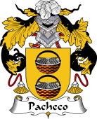 Portuguese Coat of Arms for Pacheco