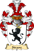 v.23 Coat of Family Arms from Germany for Stranz
