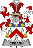 Irish Coat of Arms for Creagh