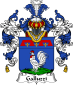 Italian Family Coat of Arms (v.25b) Galluzzi