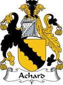 English Coat of Arms for the family Achard