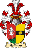 v.23 Coat of Family Arms from Germany for Hoffman