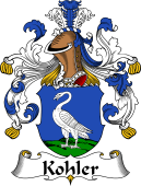 German Wappen Coat of Arms for Kohler