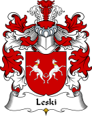 Polish Coat of Arms for Leski (Heselicht-Leski)