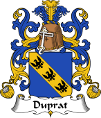 Coat of Arms from France for Duprat