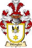 v.23 Coat of Family Arms from Germany for Wengler