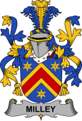 Irish Coat of Arms for Milley or O'Millea