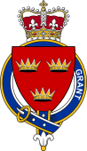 Families of Britain Coat of Arms Badge for: Grant (Scotland)