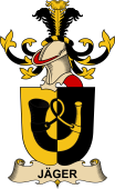 Republic of Austria Coat of Arms for Jäger
