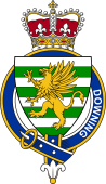 Families of Britain Coat of Arms Badge for: Downing (England and Ireland)