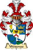 v.23 Coat of Family Arms from Germany for Weisenau