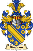 English Coat of Arms (v.23) for the family Bingham