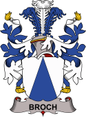 Coat of arms used by the Danish family Broch