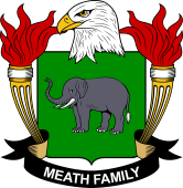 Coat of arms used by the Meath family in the United States of America