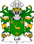 Welsh Coat of Arms for Coll (of Pembrokeshire)