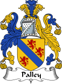 English Coat of Arms for the family Palley
