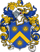 English or Welsh Coat of Arms for Hinson (Devonshire and Gloucestershire)
