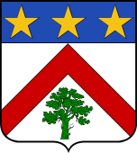 French Family Shield for Manceau