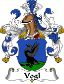 German Wappen Coat of Arms for Vogl