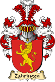 v.23 Coat of Family Arms from Germany for Zahringen