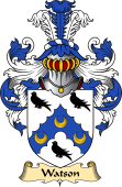 English Coat of Arms (v.23) for the family Watson