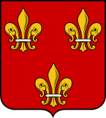 French Family Shield for Saint-Germain
