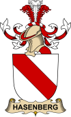 Republic of Austria Coat of Arms for Hasenberg