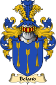 English Coat of Arms (v.23) for the family Boland