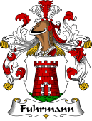 German Wappen Coat of Arms for Fuhrmann