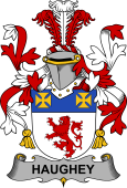 Irish Coat of Arms for Haugher or O'Haffey