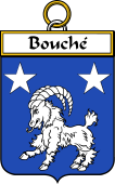 French Coat of Arms Badge for Bouché