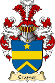 v.23 Coat of Family Arms from Germany for Cramer