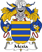 Portuguese Coat of Arms for Mexia