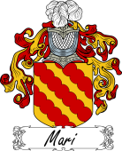 Araldica Italiana Coat of arms used by the Italian family Mari