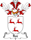 Coat of Arms from Scotland for Roe