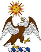 Family crest from Scotland for Petrie (Kincardine)