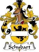 German Wappen Coat of Arms for Schubart