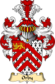 English Coat of Arms (v.23) for the family Orby