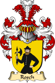 v.23 Coat of Family Arms from Germany for Rosch