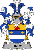 Irish Coat of Arms for Tirry