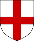 English Family Shield for Offield or Ofield