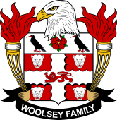 Coat of arms used by the Woolsey family in the United States of America