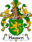 German Wappen Coat of Arms for Hausen