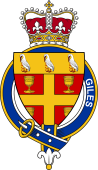 Families of Britain Coat of Arms Badge for: Giles (England)