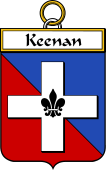 Irish Badge for Keenan or O'Kinahan