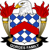 American Coat of Arms for Gorges