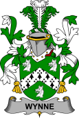 Irish Coat of Arms for Wynne